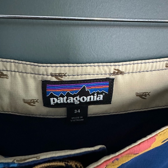 NWOT Patagonia Board shorts tropical print - Picture 4 of 4